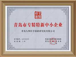 青岛市专精特新中小企业